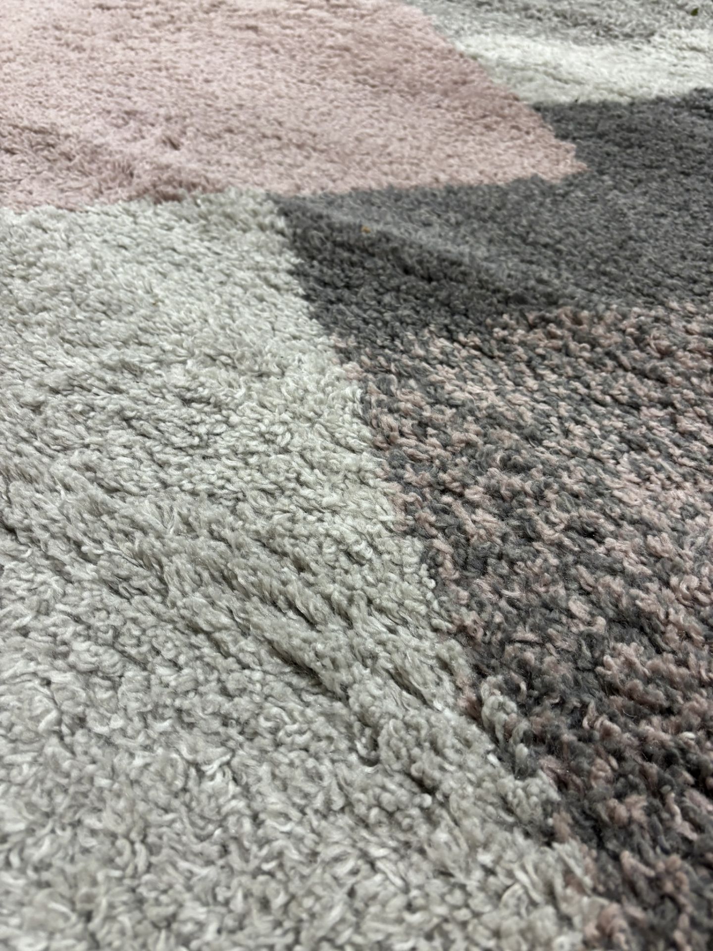 Ex-Display Grey/Pink Rug - Image 2 of 2