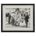 VIVIEN LEIGH | AND CLARK GABLE "GONE WITH THE WIND" ON-SET PHOTO