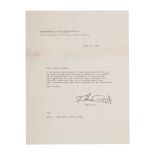 DENNIS HOPPER | 1969 COMMONWEALTH UNITED ENTERTAINMENT "THE LAST PICTURE SHOW" PITCH LETTER