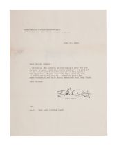 DENNIS HOPPER | 1969 COMMONWEALTH UNITED ENTERTAINMENT "THE LAST PICTURE SHOW" PITCH LETTER