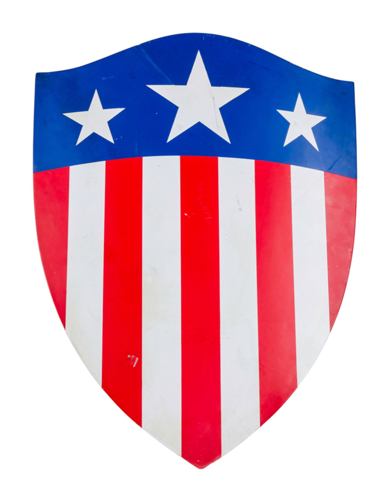 CAPTAIN AMERICA - THE FIRST AVENGER | CHRIS EVANS "STEVE ROGERS / CAPTAIN AMERICA" USO SHIELD PROP (