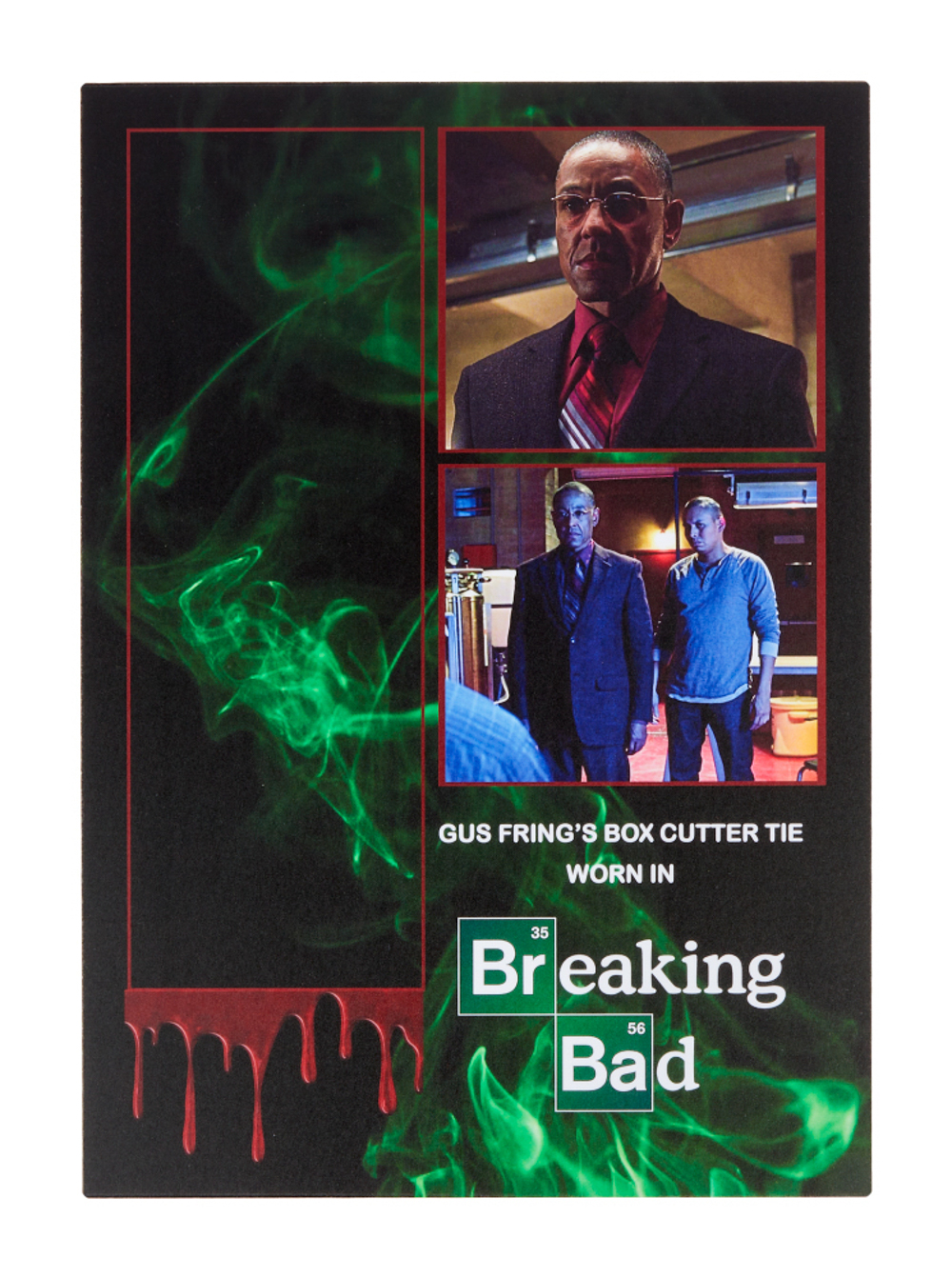 BREAKING BAD | GIANCARLO ESPOSITO "GUS FRING" TIE WITH DISPLAY BOARD - Image 4 of 5
