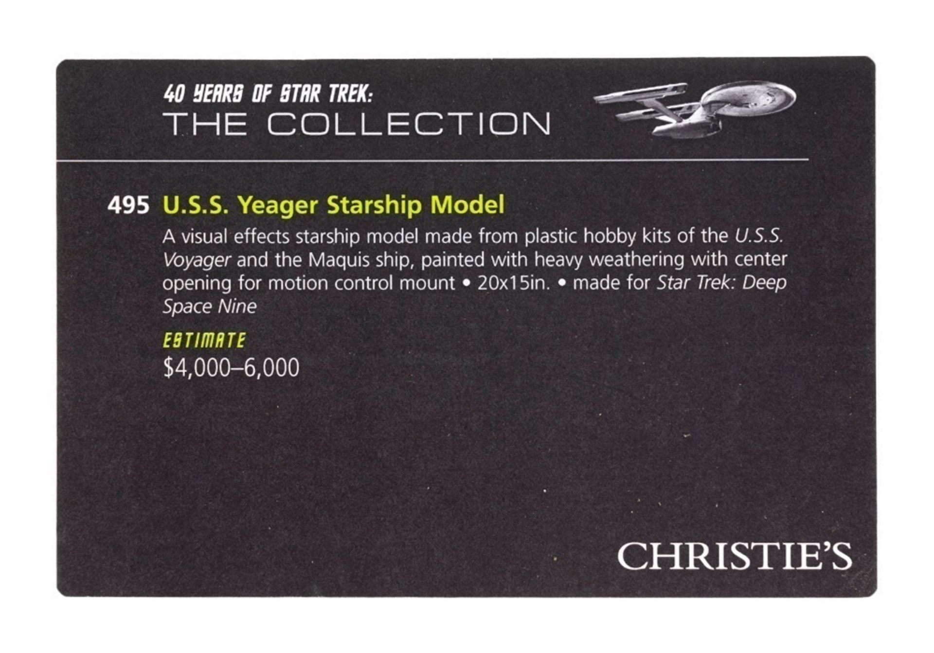 STAR TREK - DEEP SPACE NINE | "U.S.S. YEAGER" STARSHIP MODEL (WITH DVD) - Bild 30 aus 32