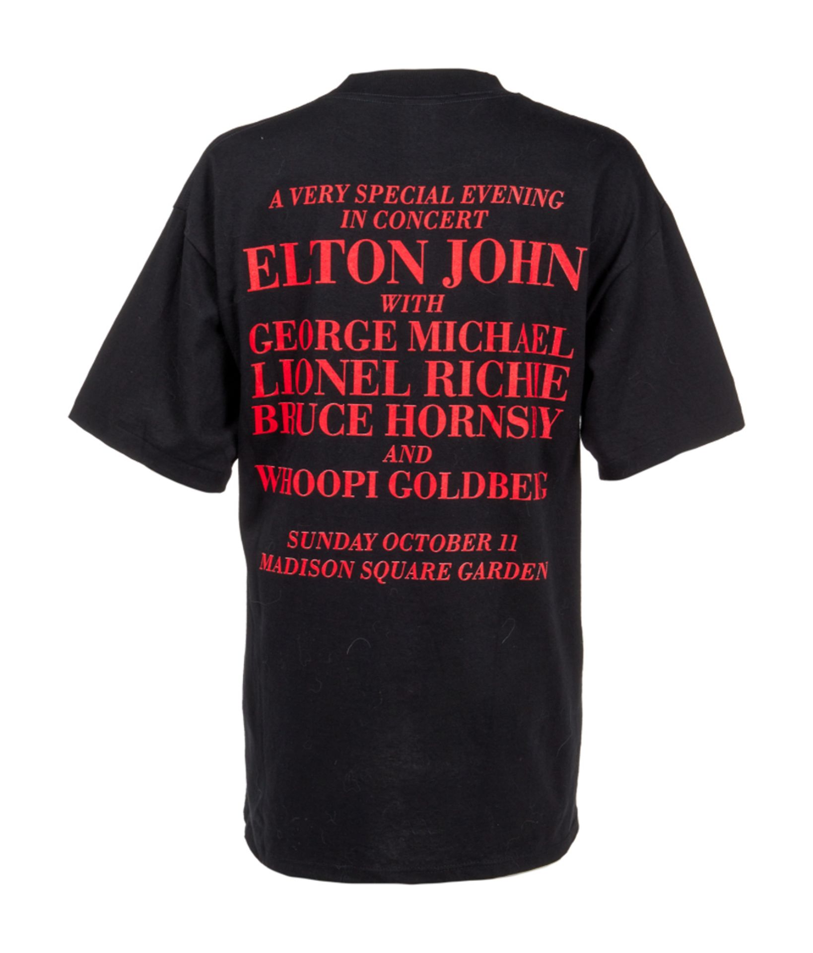 ELIZABETH TAYLOR | PAIR OF THE ELIZABETH TAYLOR AIDS FOUNDATION CONCERT T-SHIRTS - Image 5 of 6