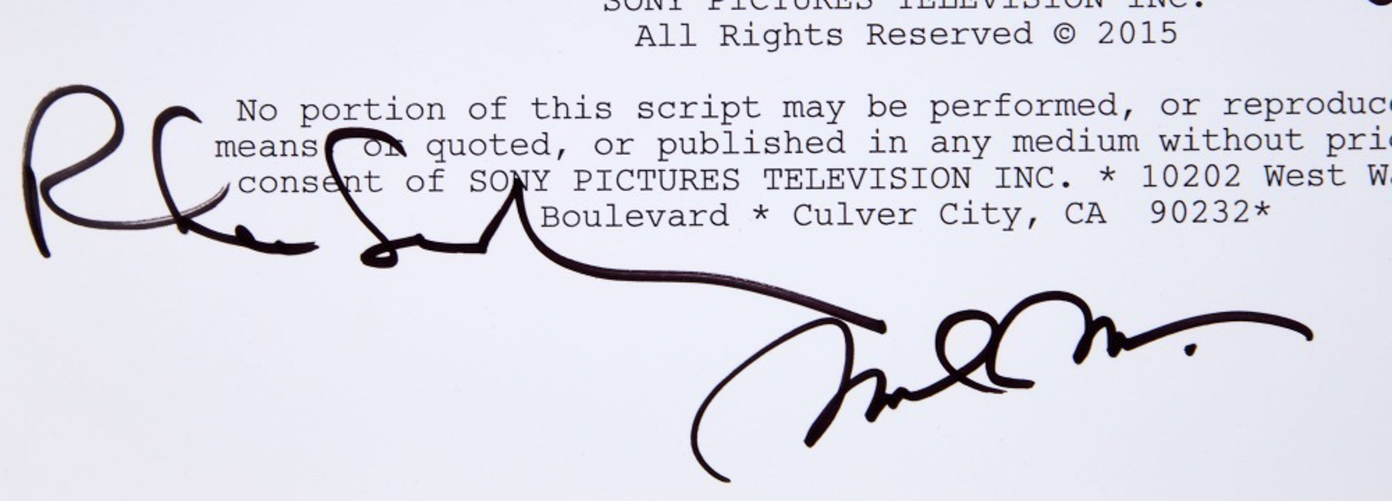 BETTER CALL SAUL | CAST AND CREATOR-SIGNED "SWITCH" SCRIPT COVER - Image 5 of 5