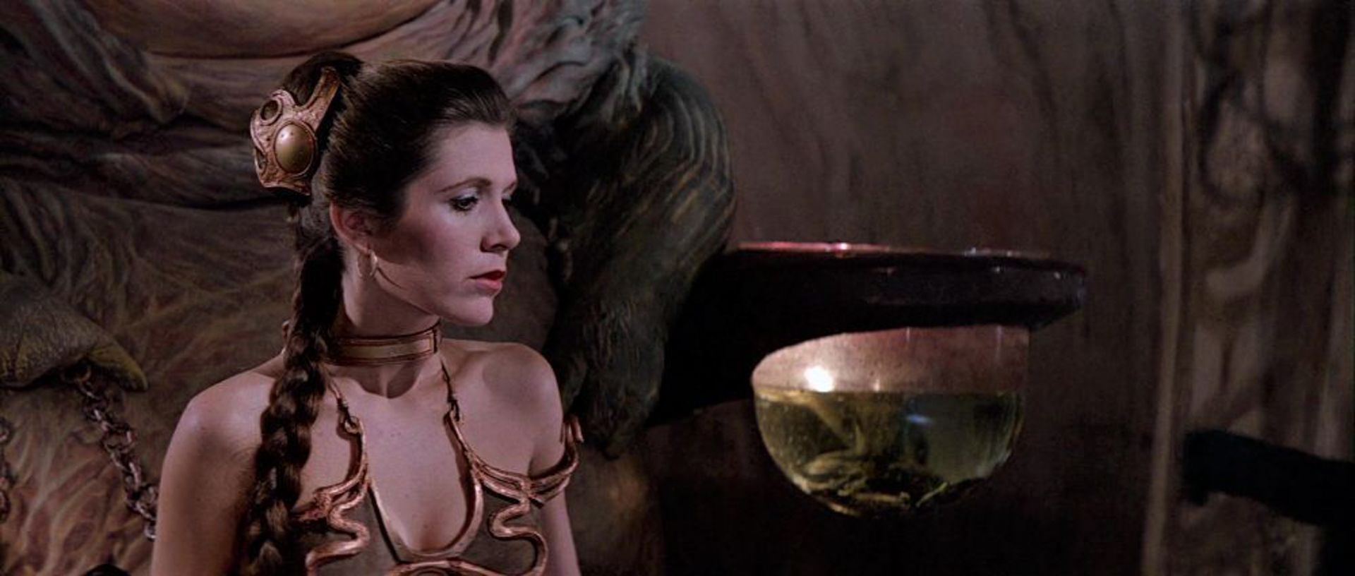 STAR WARS - RETURN OF THE JEDI | CARRIE FISHER "PRINCESS LEIA ORGANA" JABBA THE HUTT SLAVE COSTUME P - Image 52 of 54