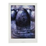 ALIEN | H.R. GIGER SIGNED "ALIEN EGG VERSION II" LIMITED-EDITION PRINT