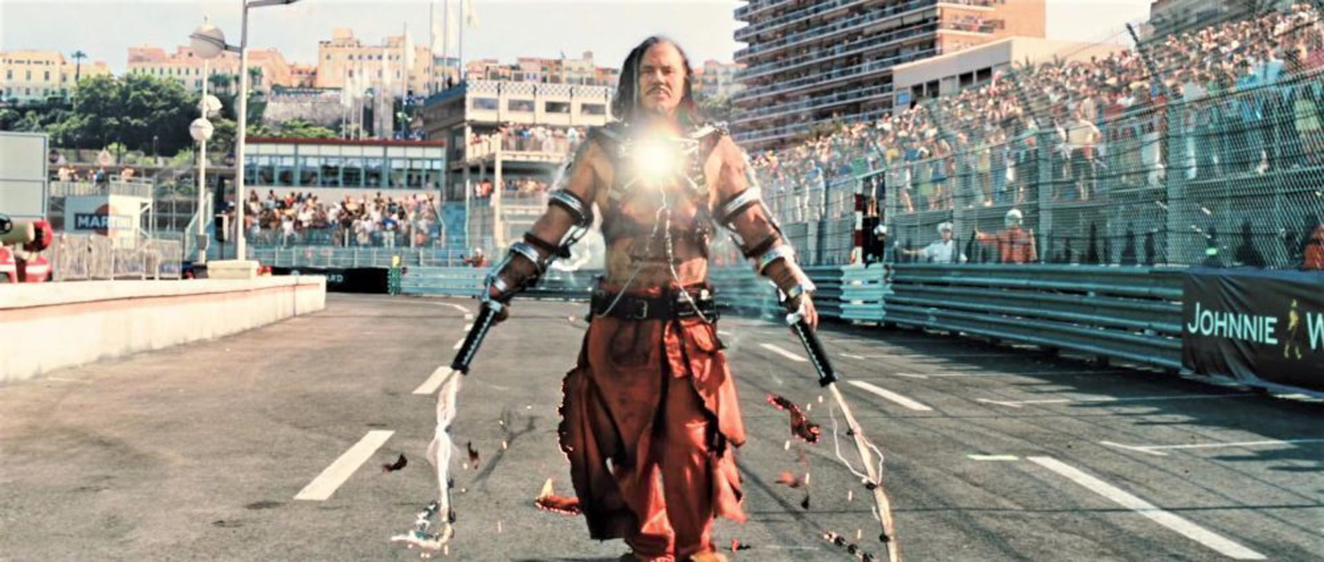 IRON MAN 2 | MICKEY ROURKE "WHIPLASH / IVAN VANKO" ELECTRIC WHIP ARM BRACE PROPS (WITH DVD) - Image 10 of 11