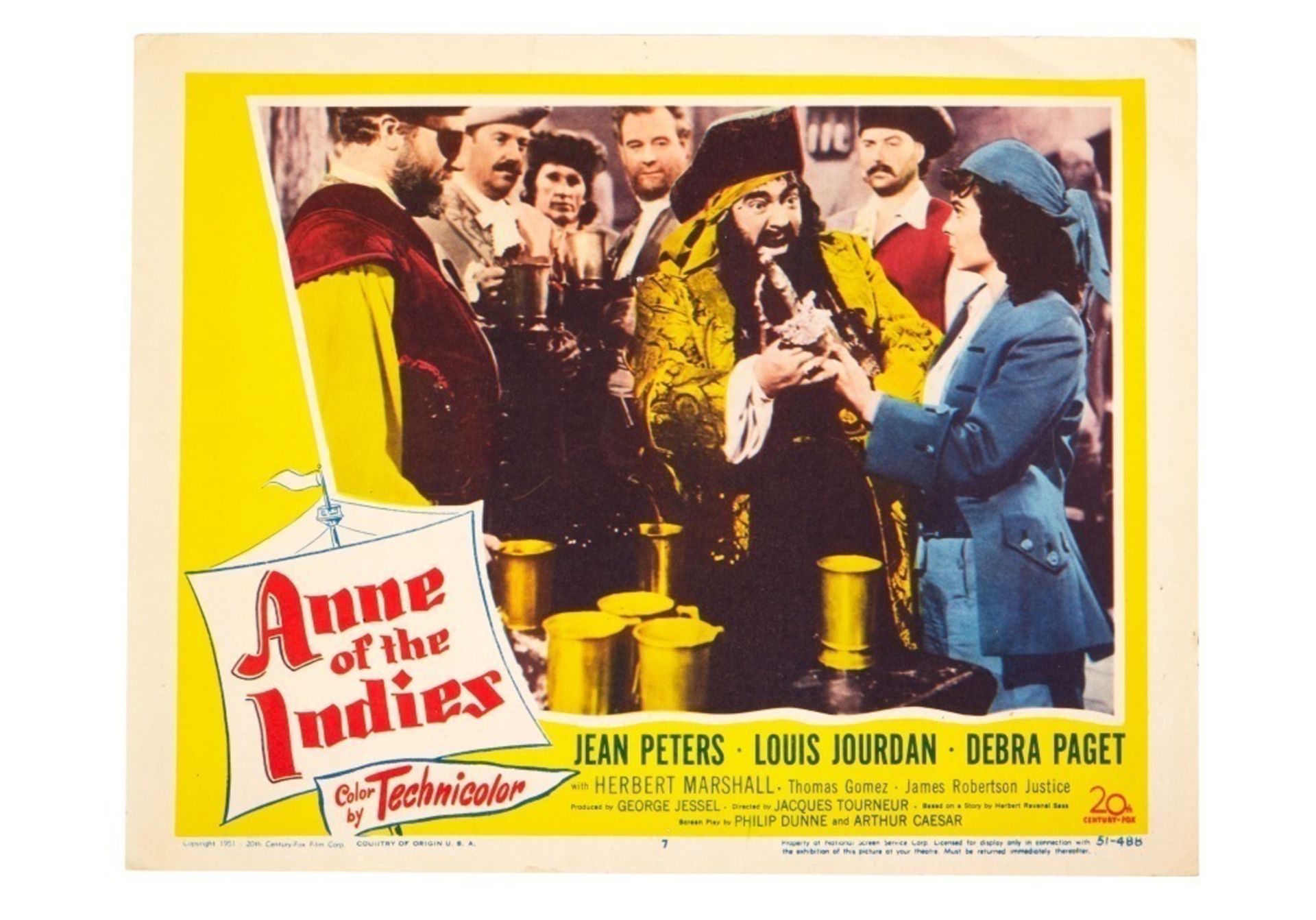 ANNE OF THE INDIES | JEWELED SWORD AND SCABBARD (WITH LOBBY CARD AND DVD) - Image 9 of 13