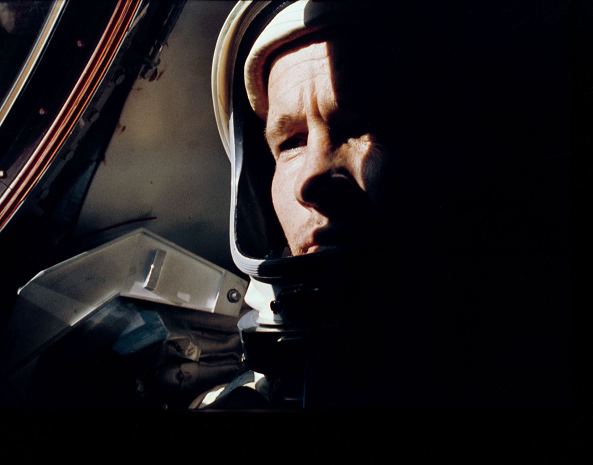 NASA, Der Astronaut Buzz Aldrin. Chromogener Abzug aus späterer Zeit. 20,4 x 25,4 cm mit Rändern.