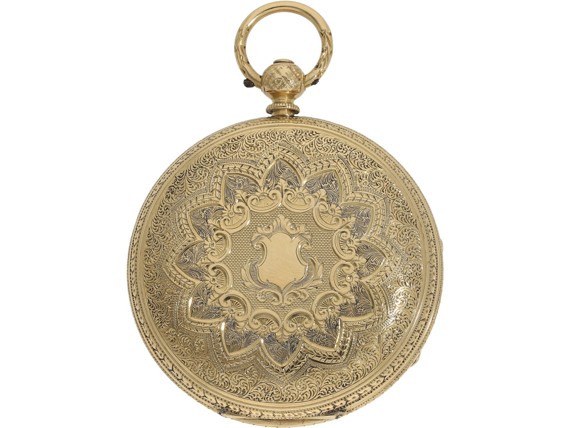 Taschenuhr: goldene Taschenuhr, London ca.1870 - Bild 5 aus 5