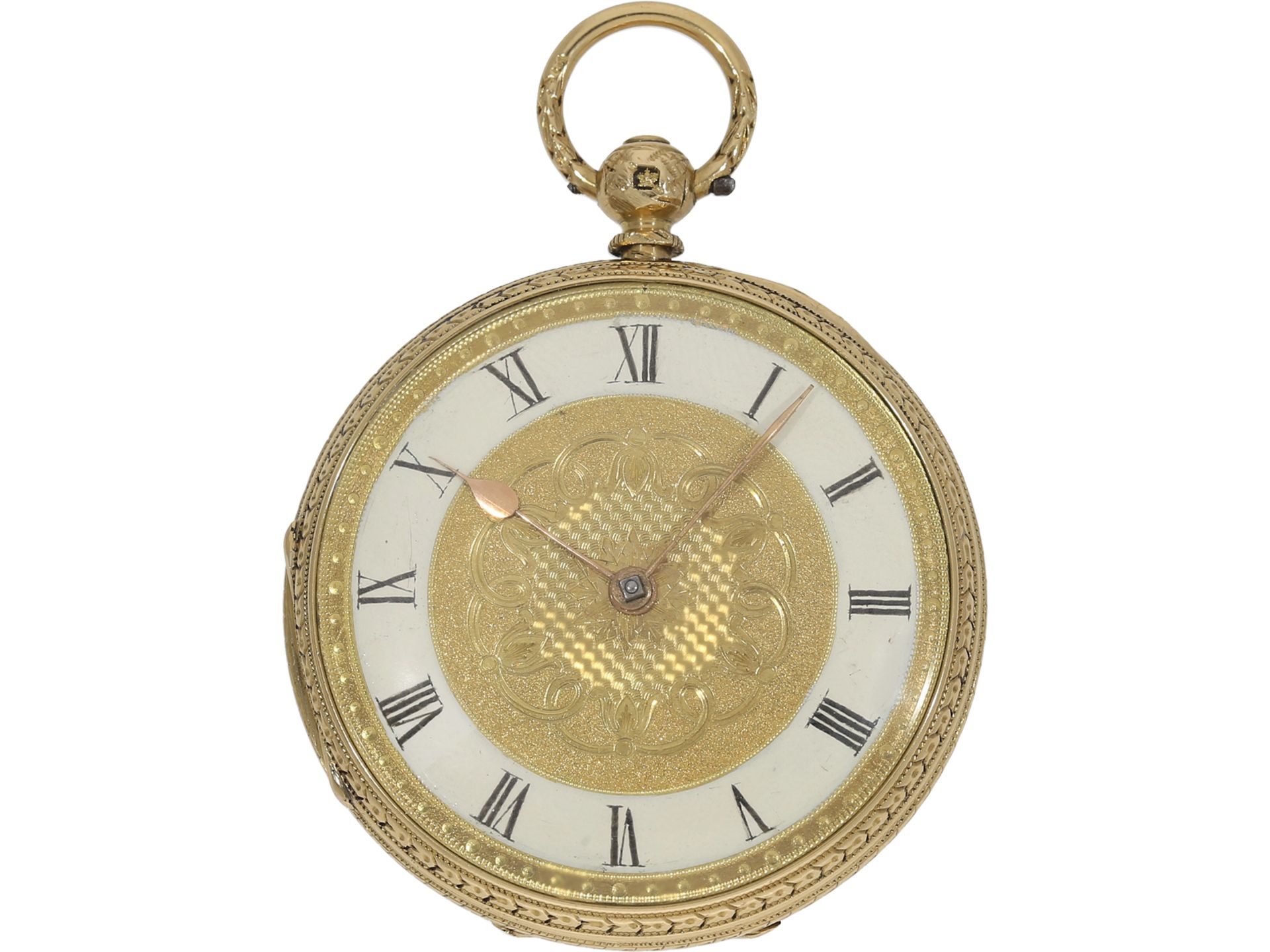 Taschenuhr: goldene Taschenuhr, London ca.1870