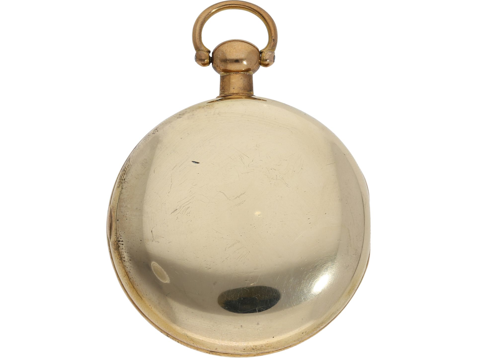 Taschenuhr: Zylinderuhr, signiert Graham, London um 1780 - Bild 5 aus 5