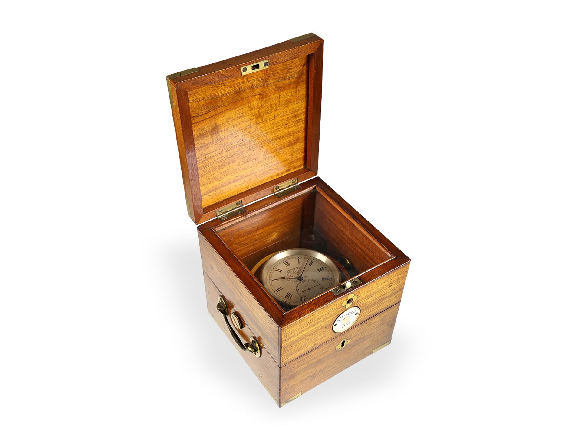 Marinechronometer: extrem seltenes, bedeutendes Chronometer, John Roger Arnold London No.405, 1812 - Bild 4 aus 8