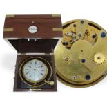 Marinechronometer: extrem seltenes 8-Tage-Chronometer Parkinson & Frodsham No. 1573, ca.1820