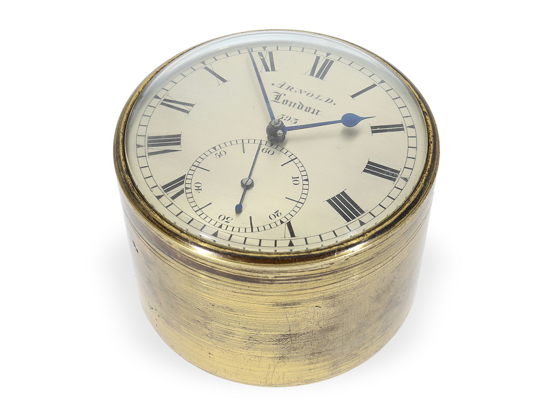 Bedeutendes Marinechronometer, sog. Box-Chronometer John Roger Arnold No.593, 1824 - Bild 2 aus 10