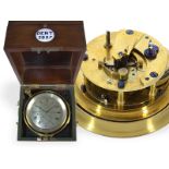 Marinechronometer: hochfeines Marinechronometer, königlicher Uhrmacher DENT LONDON No. 2837, ca. 186
