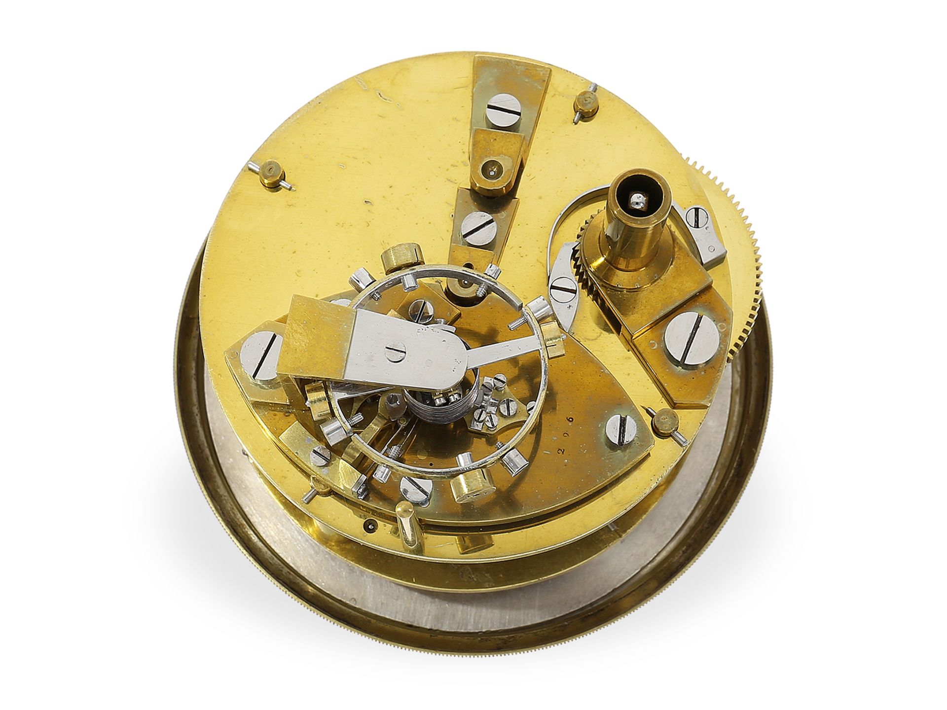 Marinechronometer: bedeutendes Marinechronometer von Breguet, No.278, verkauft 1839 - Bild 4 aus 8