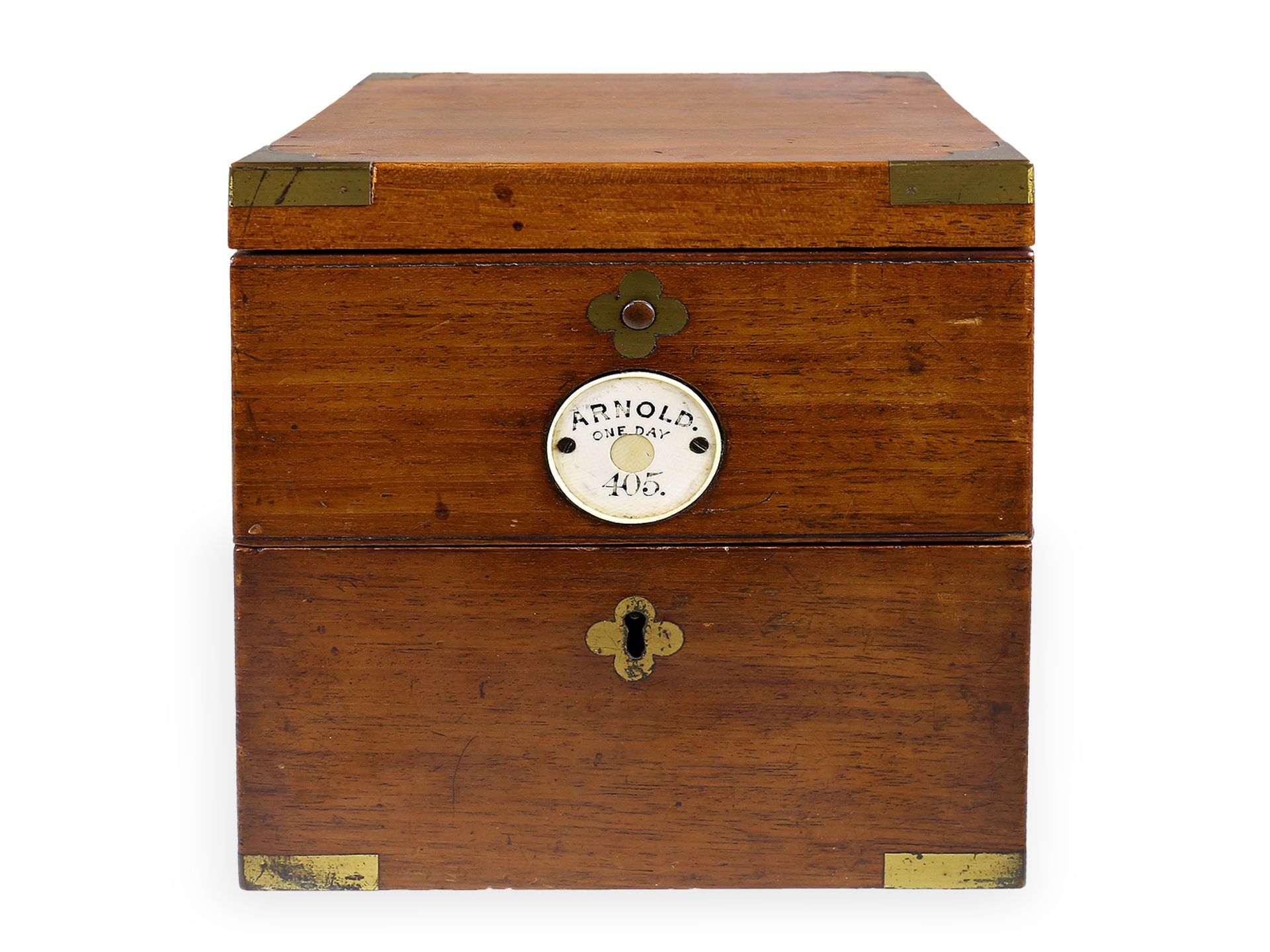 Marinechronometer: extrem seltenes, bedeutendes Chronometer, John Roger Arnold London No.405, 1812 - Bild 7 aus 8