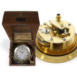 Hochfeines Glashütter Chronometer der Deutschen Kriegsmarine , Franz Lidecke Geestemünde Nr.564, ca.