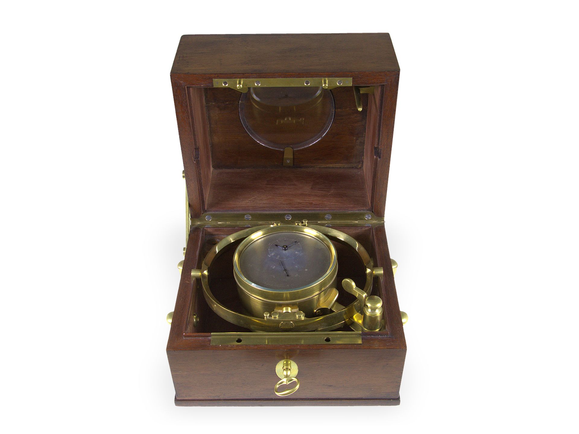 Marinechronometer: bedeutendes Marinechronometer von Breguet, No.278, verkauft 1839 - Bild 6 aus 8