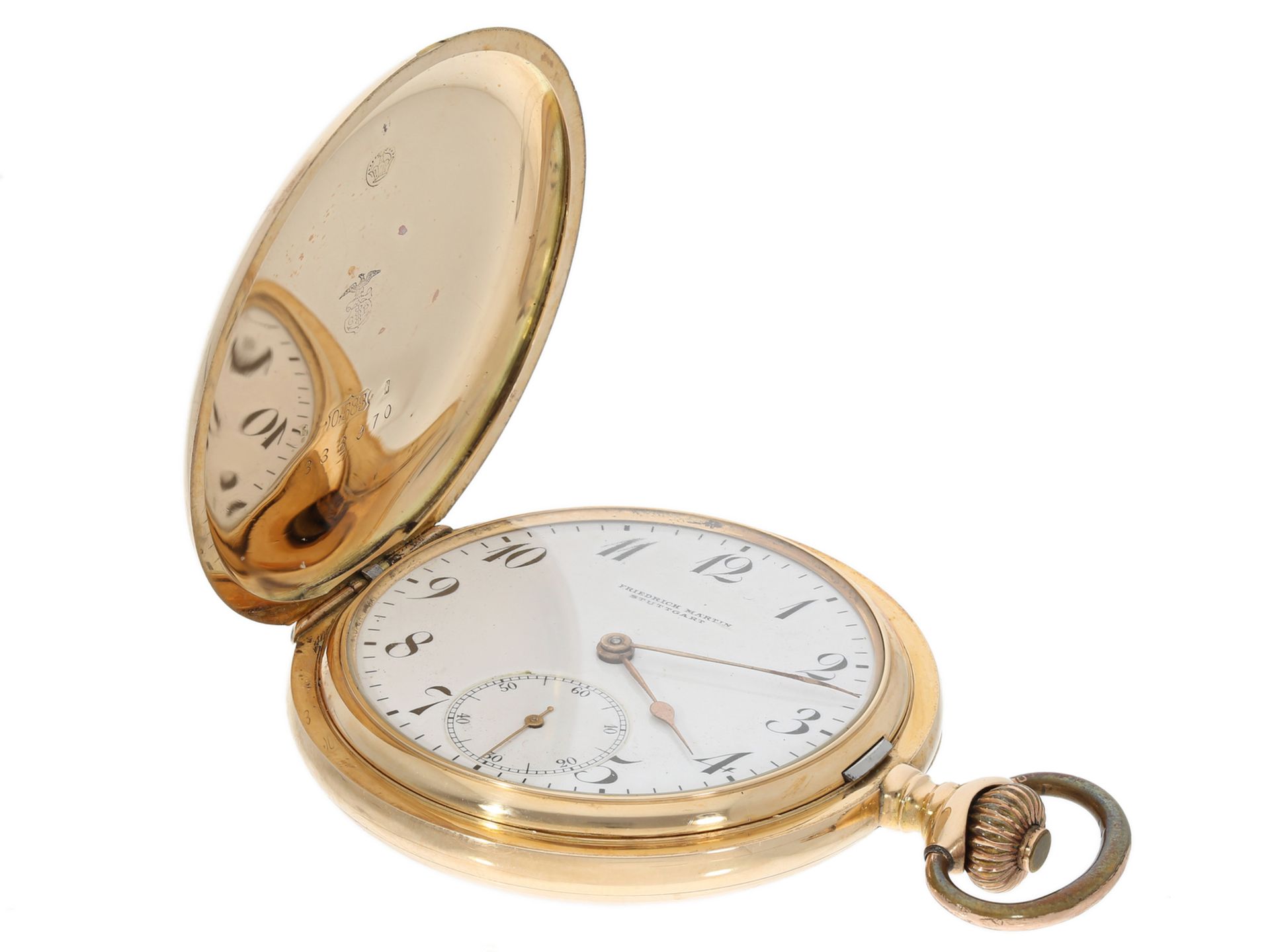 Taschenuhr: Goldsavonnette Girard Perregaux, um 1920 - Bild 2 aus 4