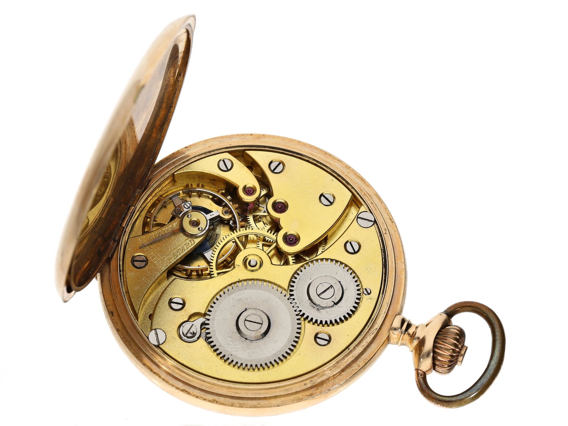 Taschenuhr: Goldsavonnette Girard Perregaux, um 1920 - Bild 4 aus 4