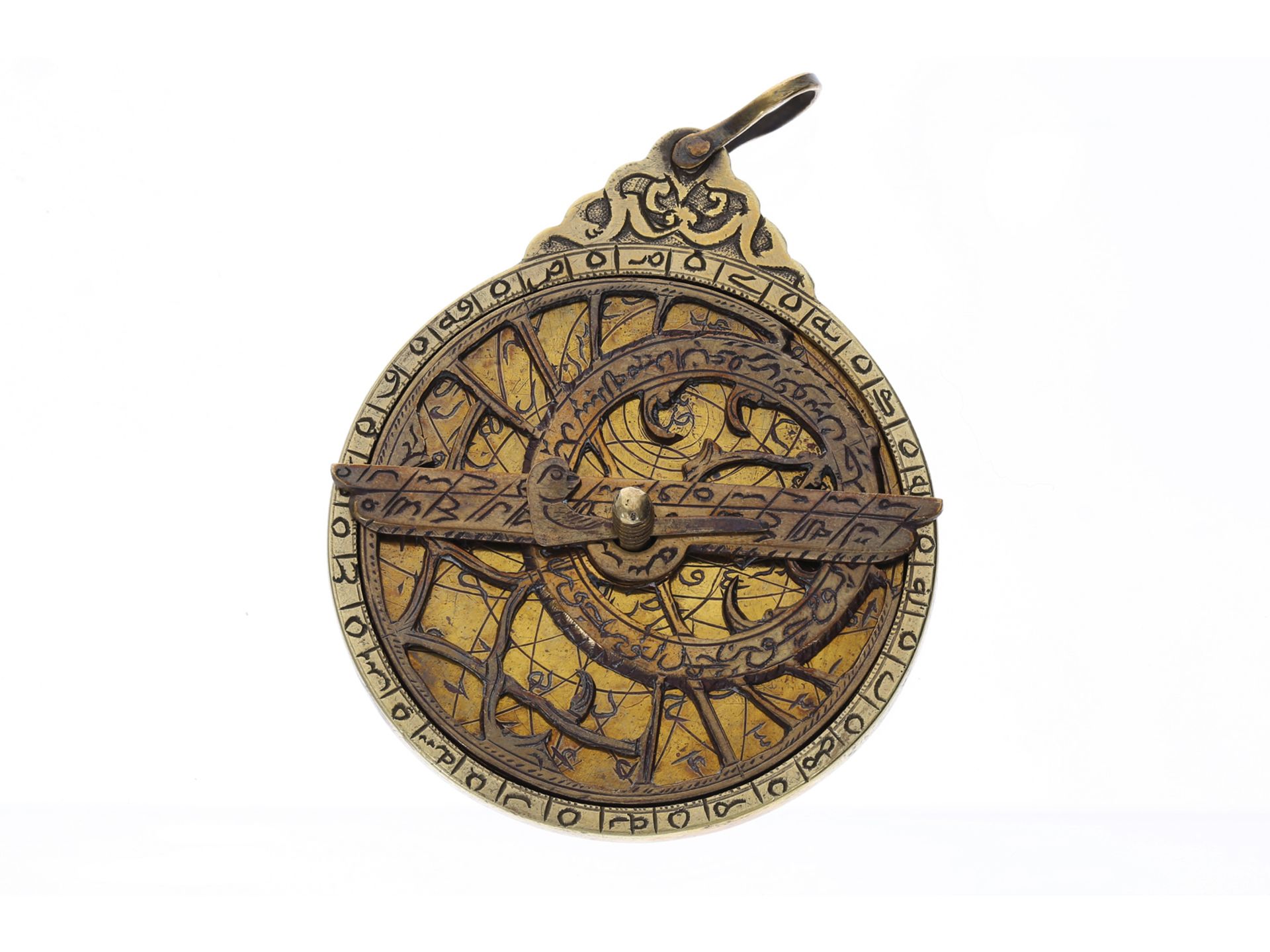 Messinstrument: antikes Astrolabium, vermutlich persisch 19.Jh.