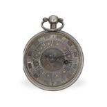 Taschenuhr: frühe, hochfeine englische Spindeluhr, Markham London 1720/1789