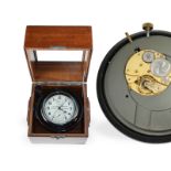 Marinechronometer: seltenes A. Lange & Söhne Marinechronometer in der Kriegsausführung "B", 1945