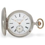 Taschenuhr: seltene Glashütter Präzisionstaschenuhr, vermutlich Schuluhr, Glashütte 1893