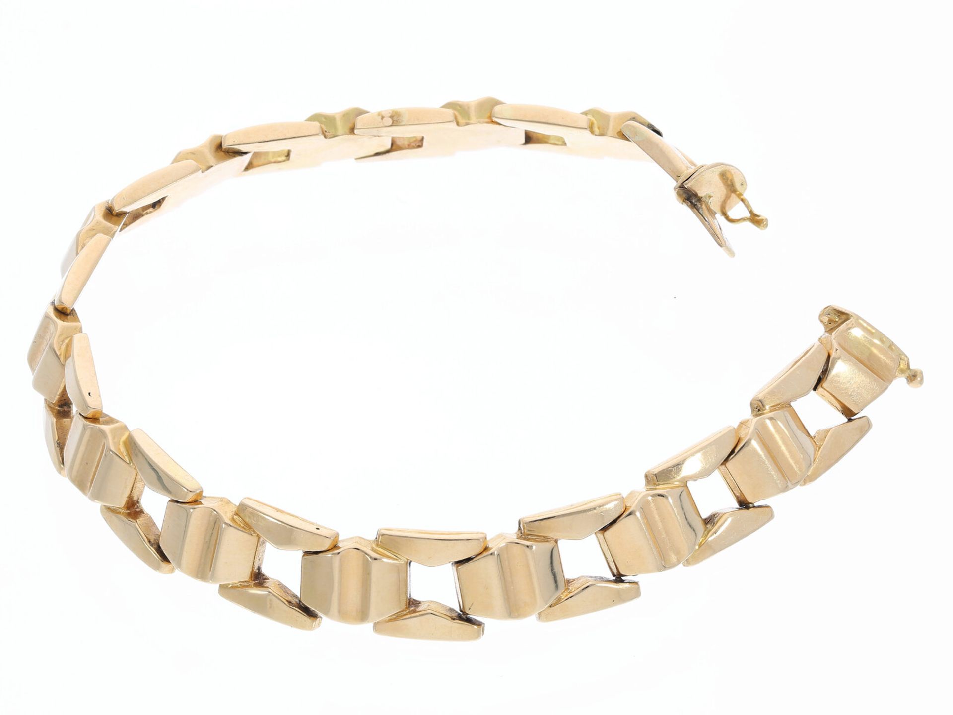 Armband: vintage Goldschmiede-Armband aus 18K Gold