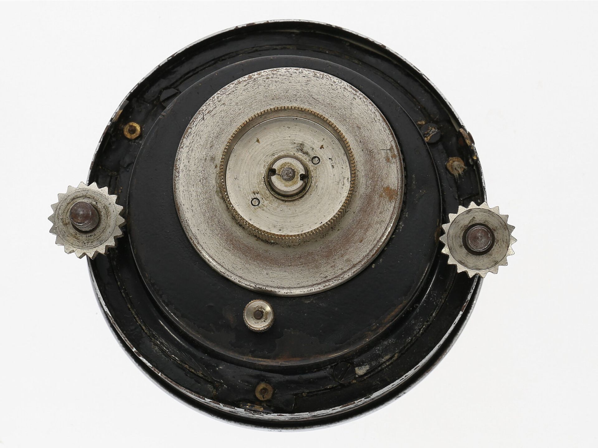 Borduhr: alte Mercedes Autouhr, Oldtimer-Uhr, vermutlich 50er/60er-Jahre - Bild 2 aus 2