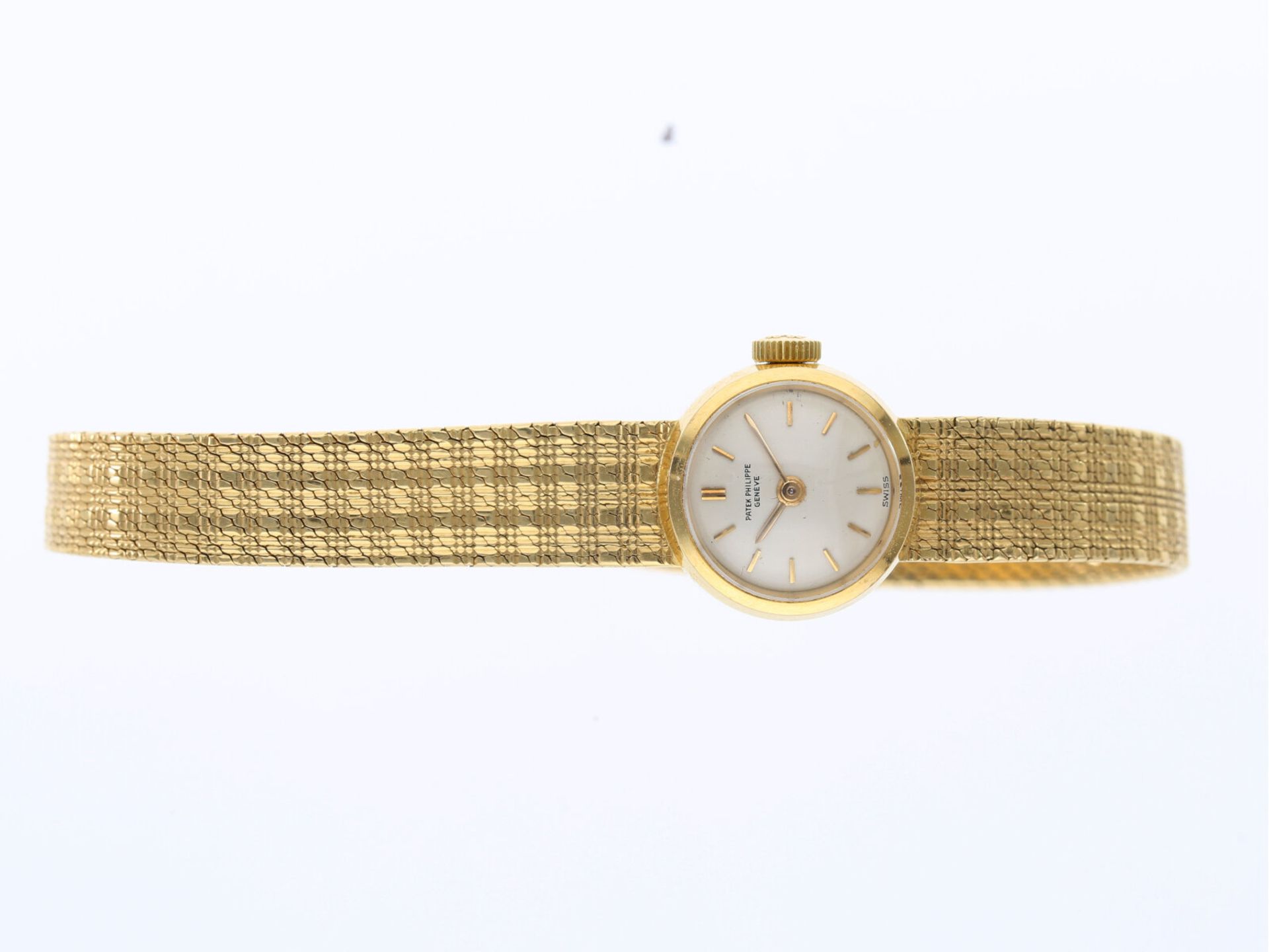 Armbanduhr: hochwertige goldene vintage Patek Philippe Damenuhr, Ref.3266/75, ca.1975 - Image 3 of 5