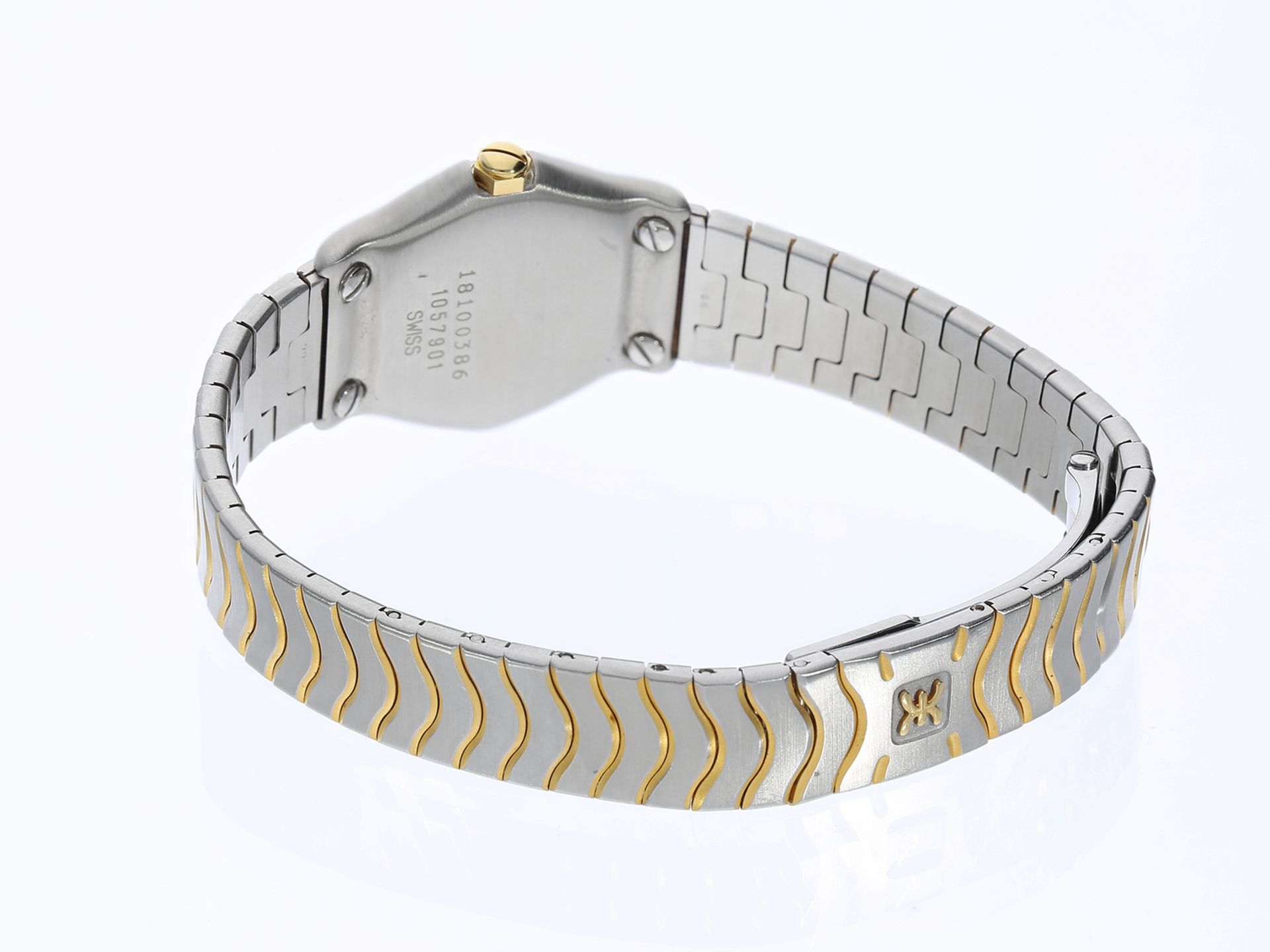 Armbanduhr: edle Ebel Damenuhr, Stahl/Gold mit Diamantzifferblatt - Image 2 of 2