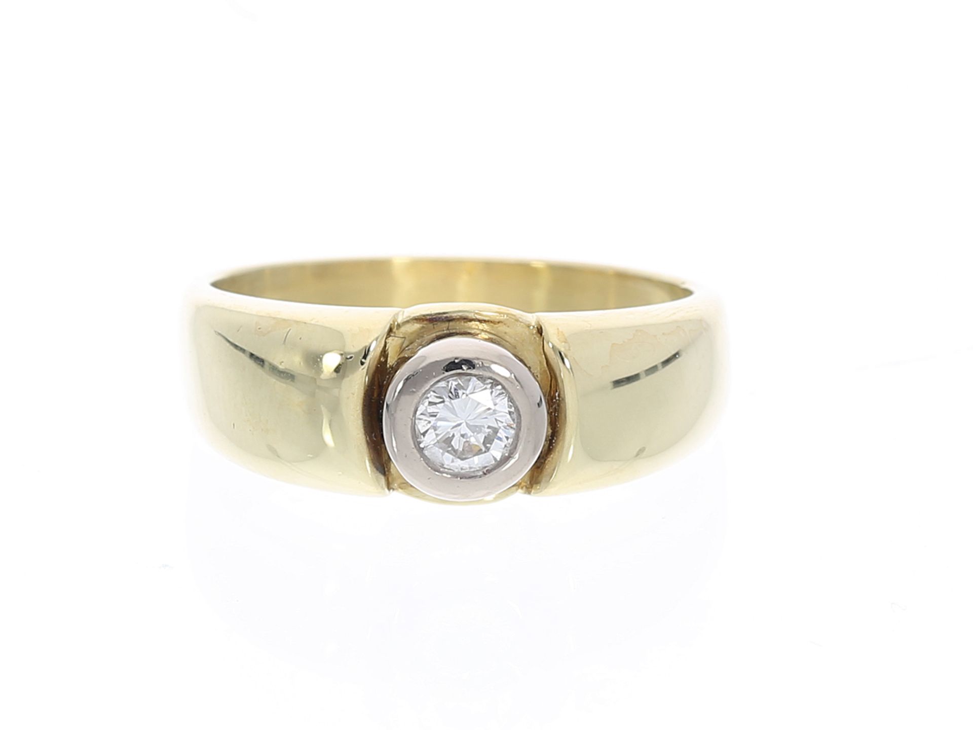 Ring: Solitär-Brillantring, ca. 0,25ct