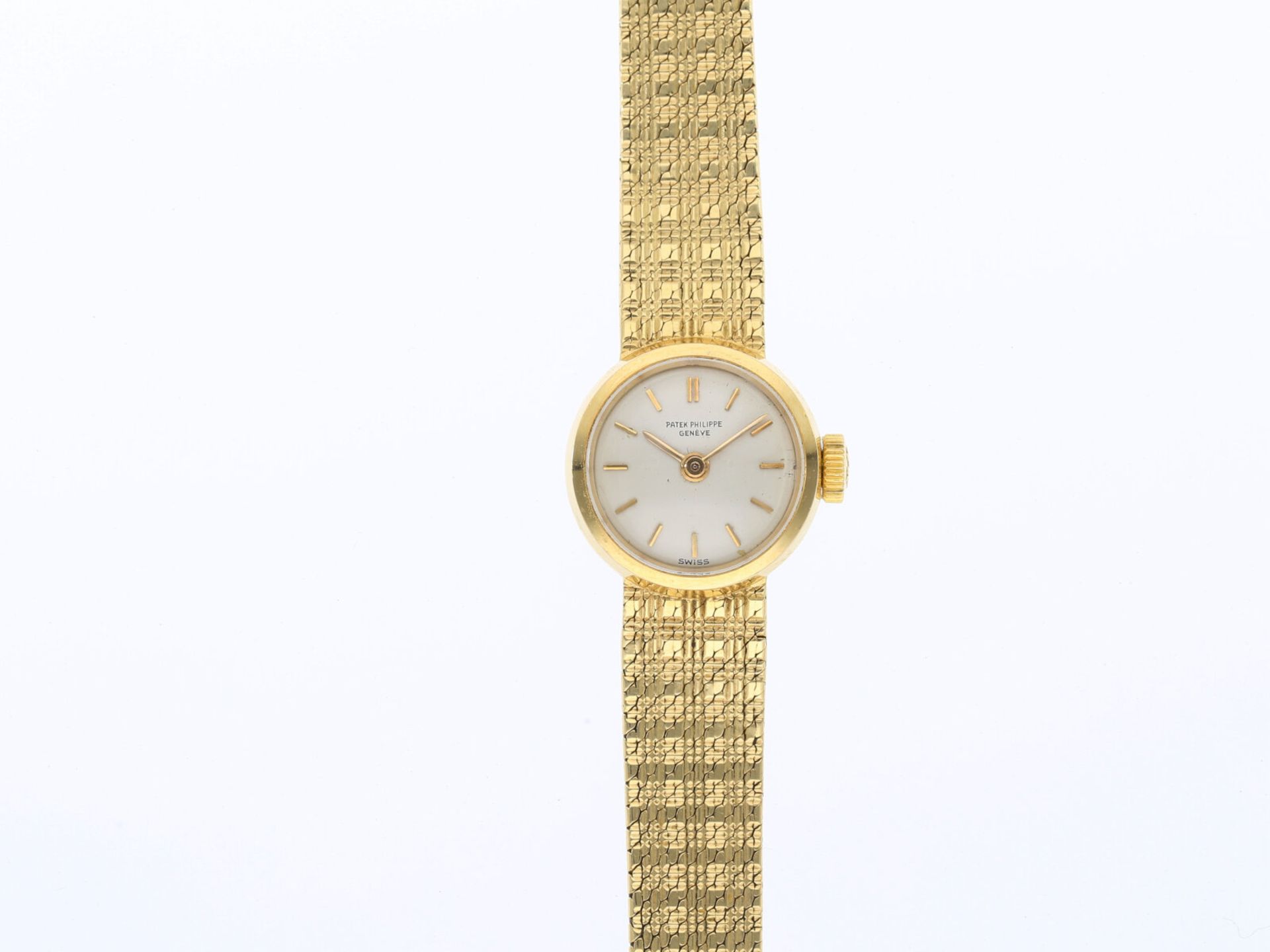 Armbanduhr: hochwertige goldene vintage Patek Philippe Damenuhr, Ref.3266/75, ca.1975