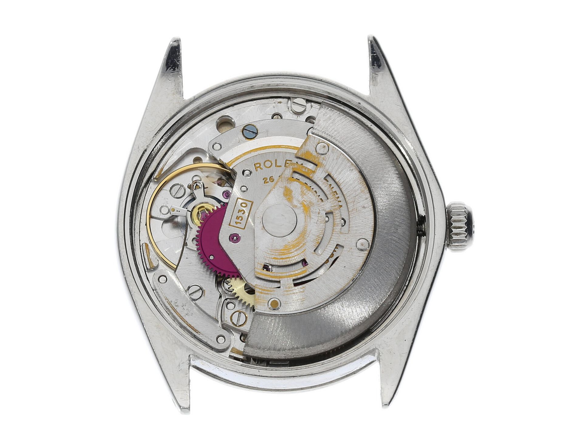 Armbanduhr: Vintage Rolex Air-King Precision in Stahl Ref.5500, aus 1969 - Bild 4 aus 6