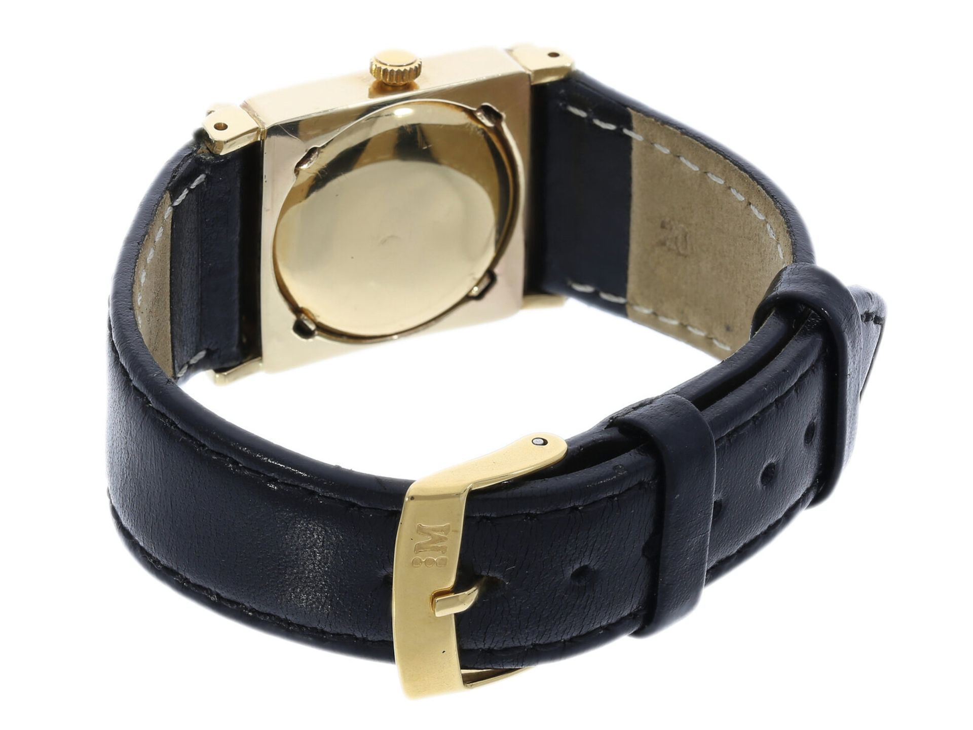 Seltene vintage Armbanduhr /Herrenuhr von Omega, 18K Gelbgold - Bild 3 aus 3