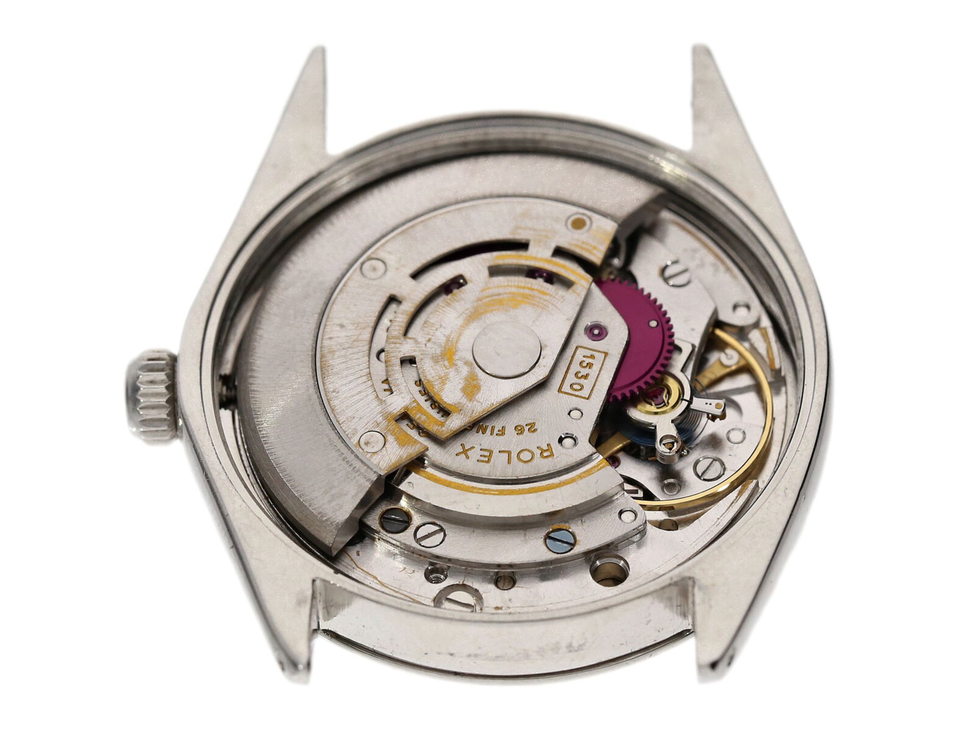 Armbanduhr: Vintage Rolex Air-King Precision in Stahl Ref.5500, aus 1969 - Bild 5 aus 6