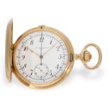 Taschenuhr: extrem rares Vacheron & Constantin Geneve Ankerchronometer mit speziellem Chronograph mi