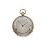 Taschenuhr: Rarität, frühe große Lepine mit Minutenrepetition, ca. 1830, signiert Picour Fils