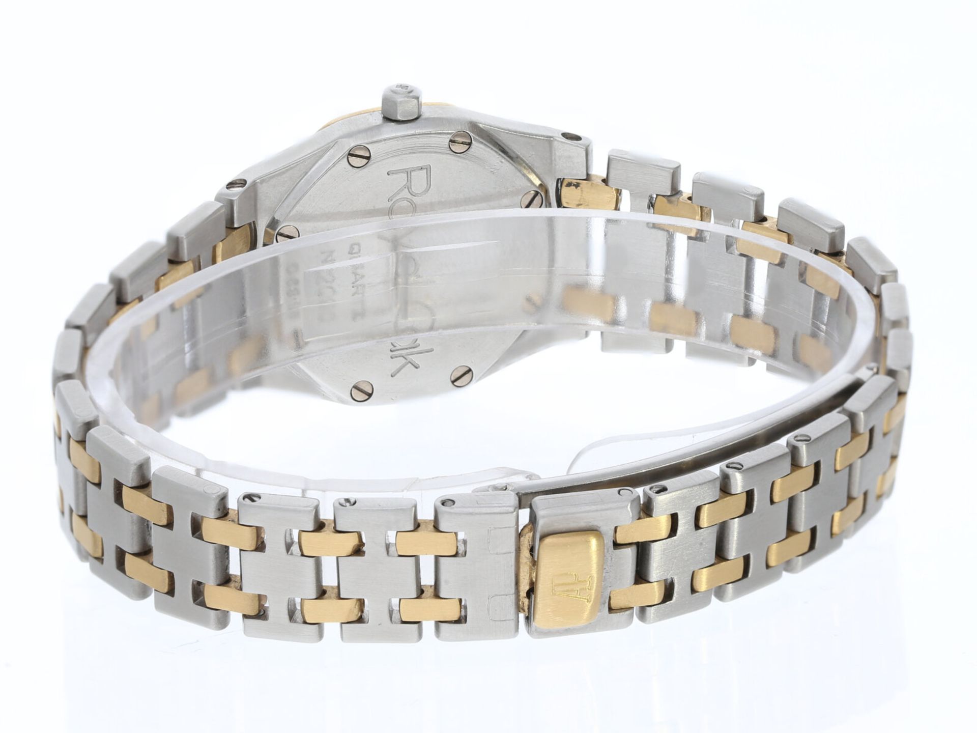 Armbanduhr: seltene vintage Audemars Piguet Royal Oak Damenuhr 24mm, Ref. D6818, Stahl/Gold - Bild 5 aus 5