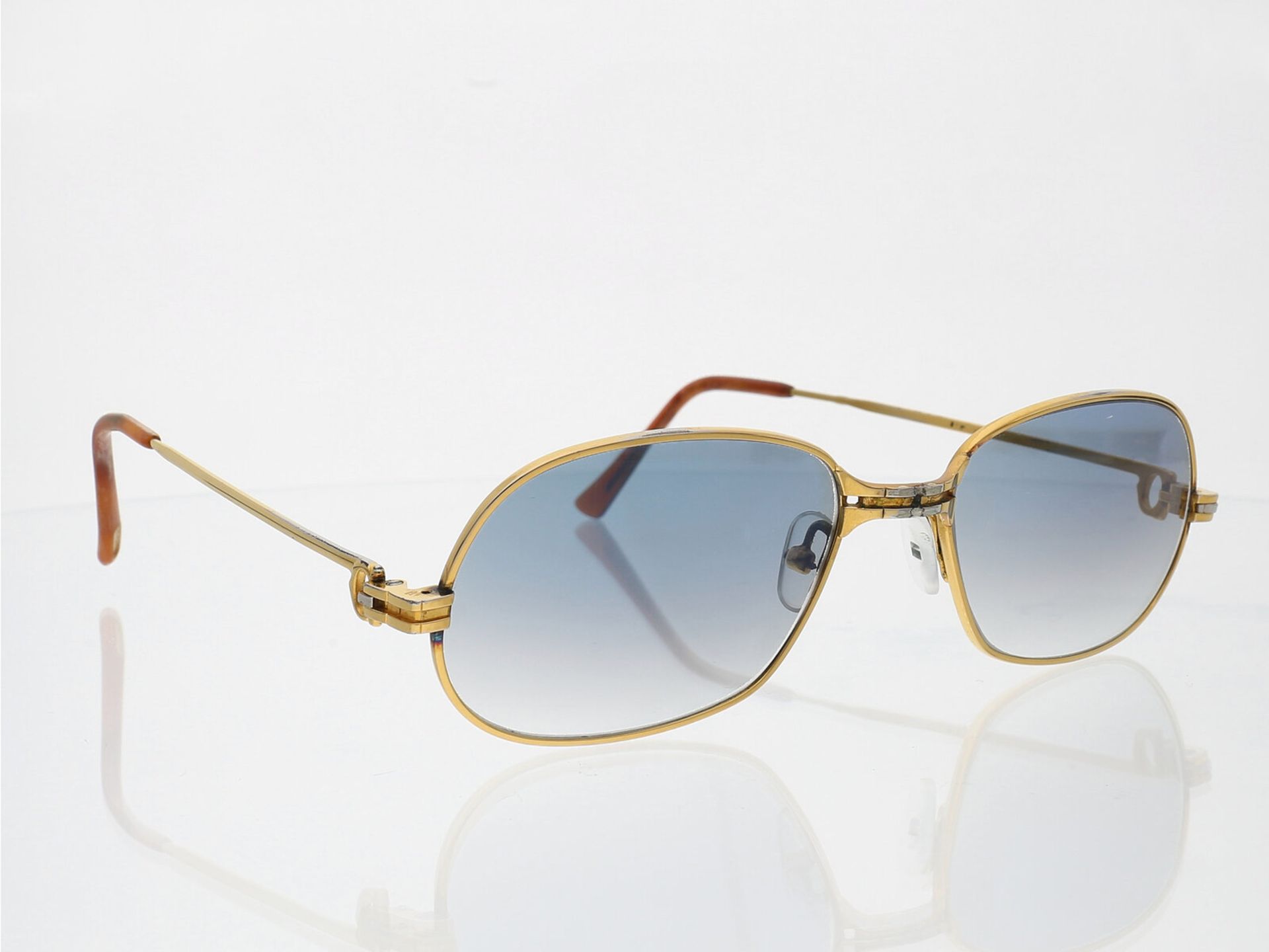 Brille: vintage Cartier Sonnenbrille "Modell 135"