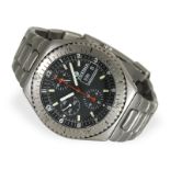 Armbanduhr: Tutima Military Chronograph, REF 750-02, Titan