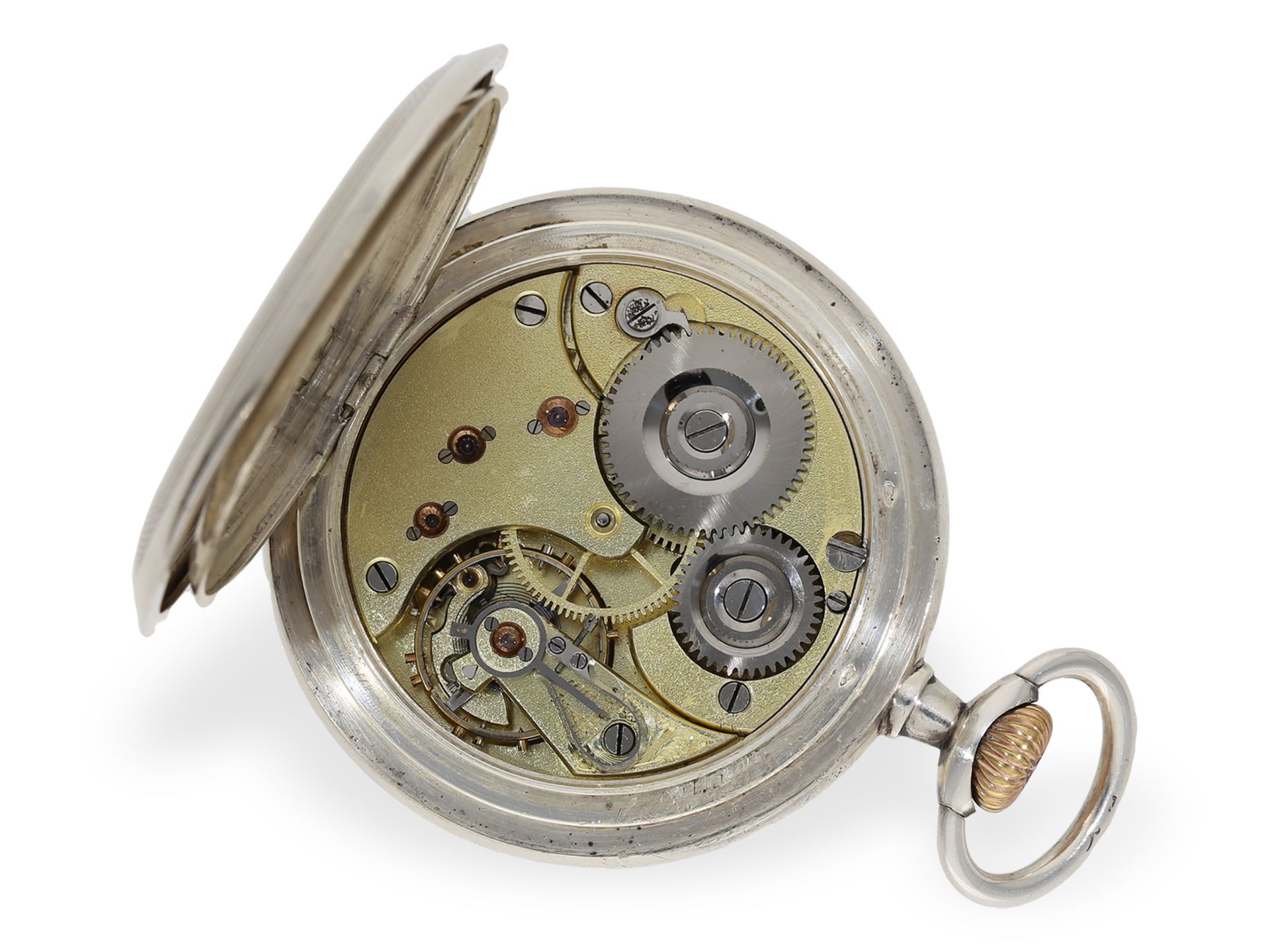 Pocket watch: Omega precision pocket watch calibre 19'''HN, around 1900 - Image 2 of 7