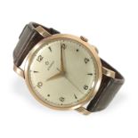 Armbanduhr: übergroße Eterna-Matic in 18K Rotgold, ca. 1950er-Jahre