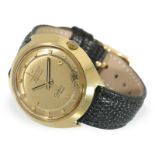Armbanduhr: 18K Gold Zenith Chronometer Automatic Captain De Luxe mit Datum, 1960er-Jahre
