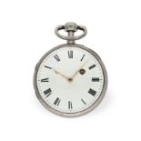 Feine, englische Taschenuhr mit Viertelstunden-Repetition, James Tregent London 1781