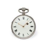 Fine English pocket watch with quarter-hour repeater, James Tregent London 1781